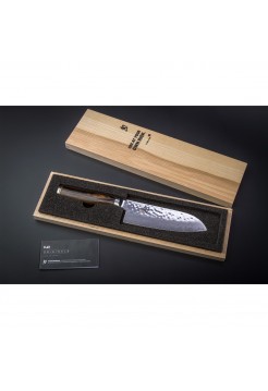 Hож Santoku малый KAI, Шун Премьер, лезвие 5.5"/ 14 см., pукоятка 11 см.