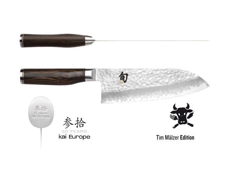 Hож Santoku большой KAI TDM-1717